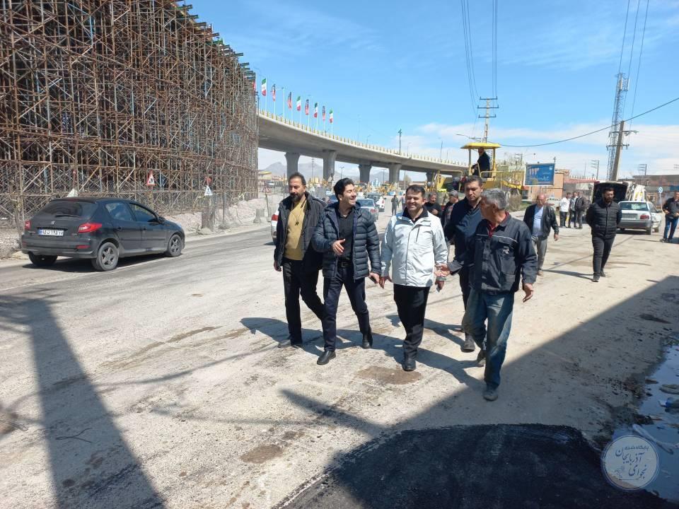 پیشرفت ۹۴درصدی تقاطع غیرهمسطح آذربایجان در ارومیه