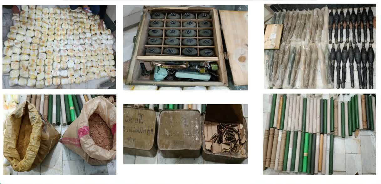 کشف و ضبط محموله ضد امنیتی گروهک‌ های ضدانقلاب